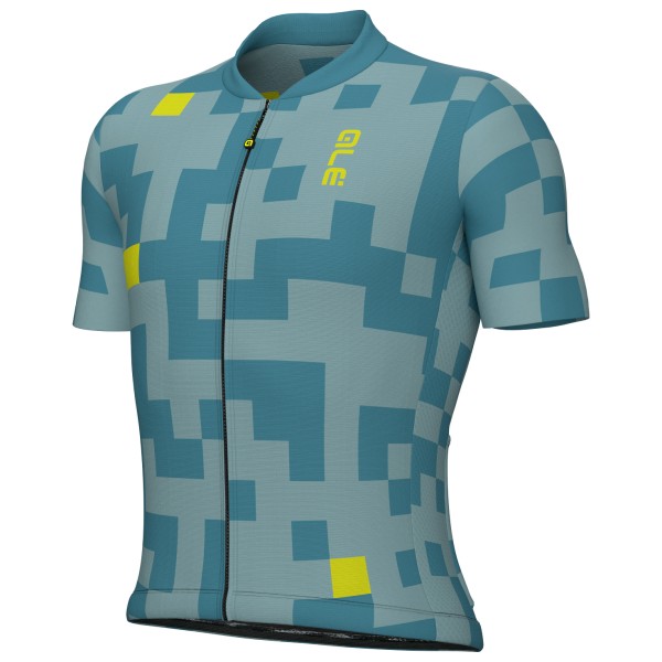 Alé Pragma Pixel S/S Jersey Radtrikot Herren (Gr 4XL |türkis)
