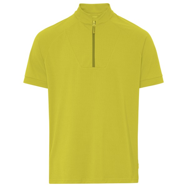 Vaude Adlux Half Zip Shirt Radtrikot Men (Gr S |gelb)