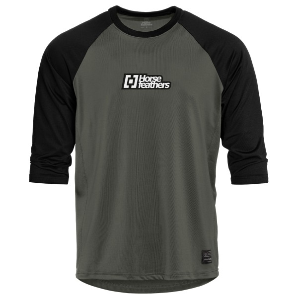 Horsefeathers Spike 3/4 Bike Jersey Radtrikot Herren (Gr XL |grau)