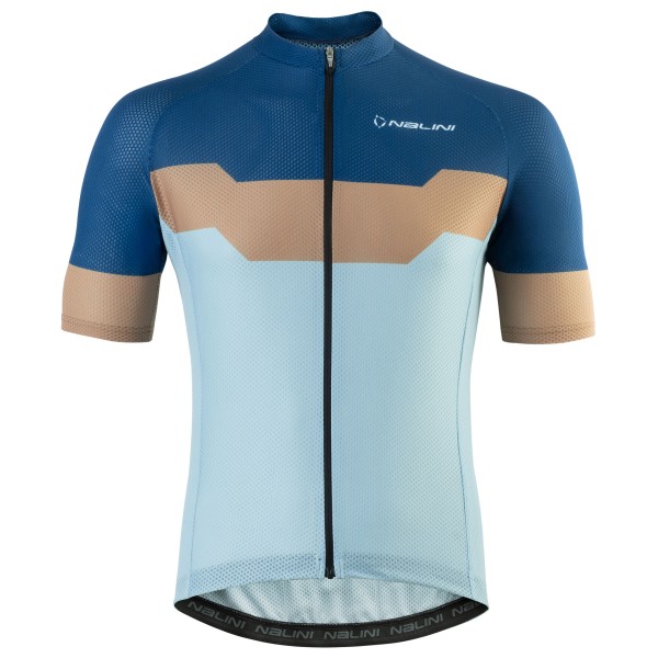 Nalini MTB Zip Jersey Radtrikot Herren (Gr 3XL |blau)