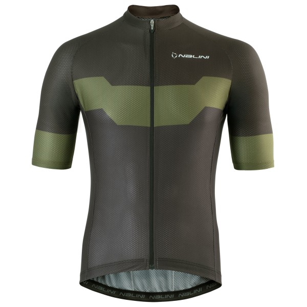 Radtrikots kurzar Nalini MTB Zip Jersey Herren (Gr XL |grau)