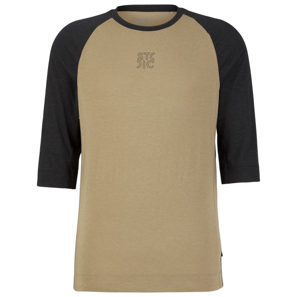 Stoic PerformanceMerino LofsdalenSt MTB 3/4 Shirt Radtrikot Herren (Gr M |beige)