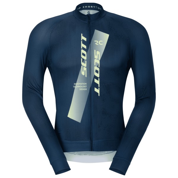 Radtrikots langar Scott Jersey Rc Pro L/S Herren (Gr M |blau)