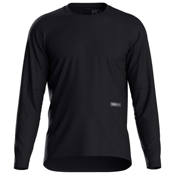 Ortovox Sequence Trail Jersey L/S Radtrikot Herren (Gr M |schwarz)