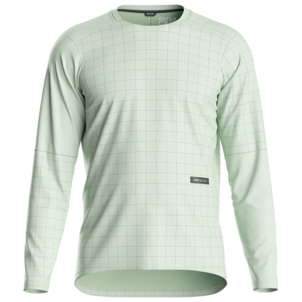 Ortovox Sequence Trail Jersey L/S Radtrikot Herren Mountainbike (Gr M |weiß)