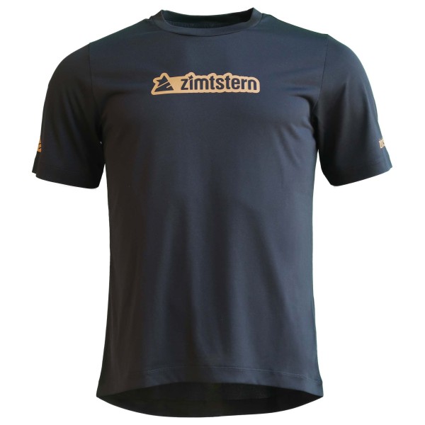 Zimtstern Corez MTB Shirt S/S Radtrikot Herren (Gr S |blau/schwarz)