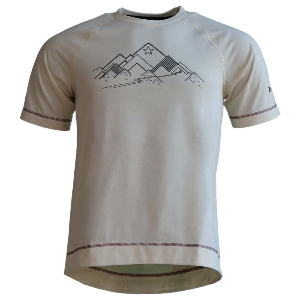 Zimtstern PureFlowz Eco Shirt S/S Radtrikot Herren (Gr L |grau)