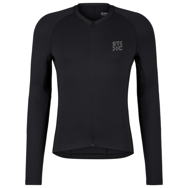 Stoic DalslandSt Gravel Jersey L/S Radtrikot Herren (Gr XL |schwarz)