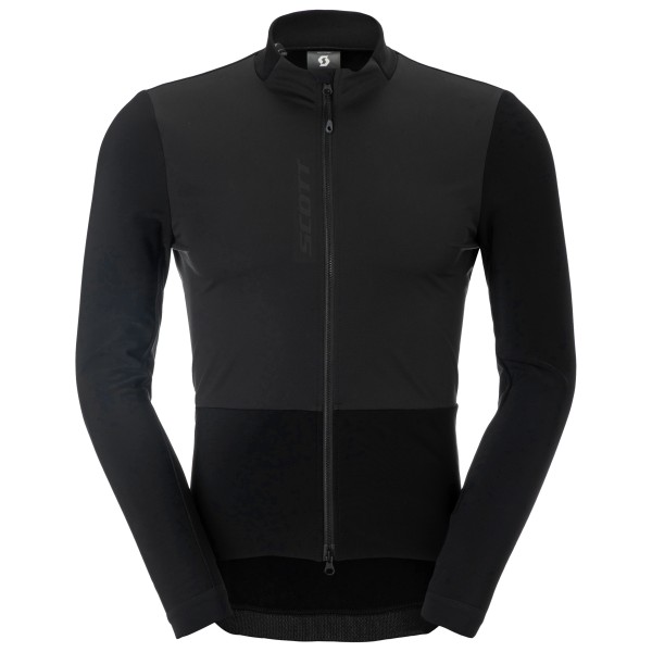 Scott - Jersey Pro Warm Windbreaker L/S - Velotrikot Gr S schwarz