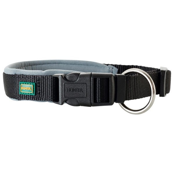 Image of Hunter - Collar Neoprene Vario Plus - Hundehalsband Gr Halsumfang 40 - 45 cm - Breite 2,0 cm schwarz/grau bei Bergfreunde.ch - der Outdoor Shop