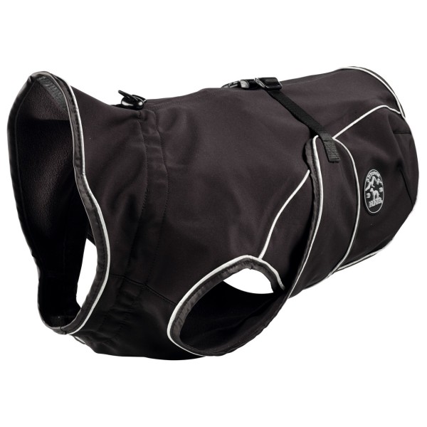 Image of Hunter - Dog Coat Uppsala Softshell - Hundemantel Gr Bauchumfang 72 - 112 cm - Halsumfang 40 - 76 cm;Bauchumfang 74 - 118 cm - Halsumfang 42 - 78 cm schwarz bei Bergfreunde.ch - der Outdoor Shop