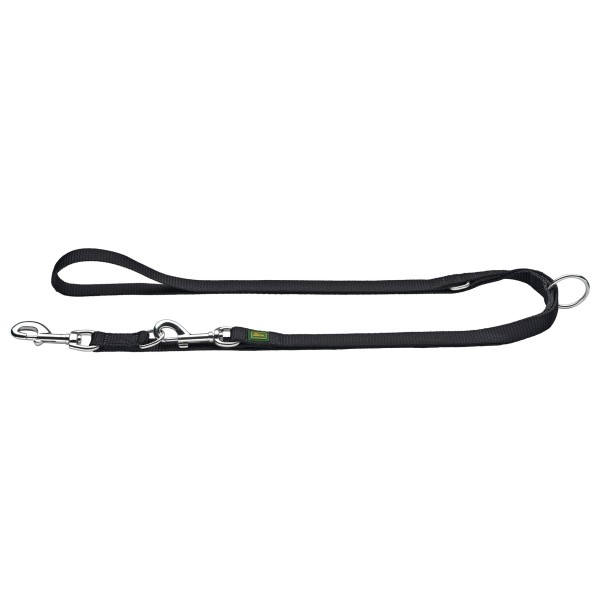 Image of Hunter - V-Leine - Hundeleine Gr Länge max. 200 cm - Breite 1,3 cm schwarz
