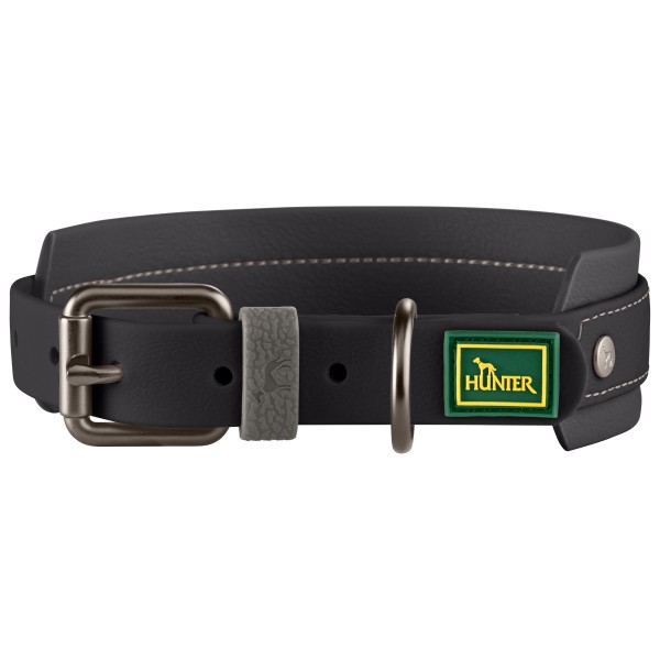 Hunter Halsband Havanna Hondenhalsband /S 22-30 cm Zwart
