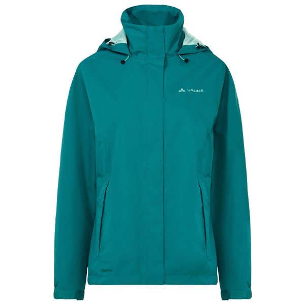 Vaude Women’s Escape Light Jacket Regenjas turkoois Turquoise