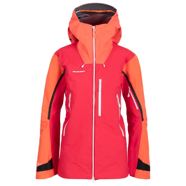 Image of Mammut - Women's Nordwand Pro Hardshell Hooded Jacket - Regenjacke Gr L;M;S;XL;XS blau;rot bei Bergfreunde.ch - der Outdoor Shop