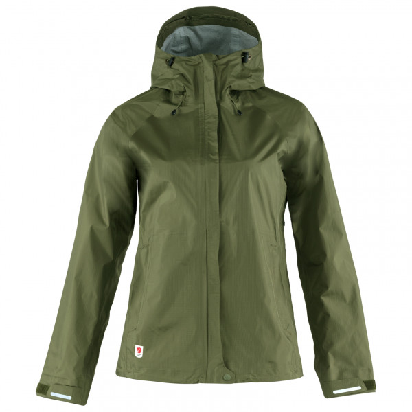 Image of Fjällräven - Women's High Coast Hydratic Jacket - Regenjacke Gr L;M;S;XL;XS;XXS oliv;rot bei Bergfreunde.ch - der Outdoor Shop