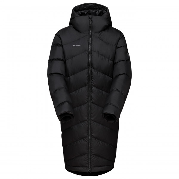 mammut Women's Fedoz Insulated Hooded Parka Lange jas, zwart