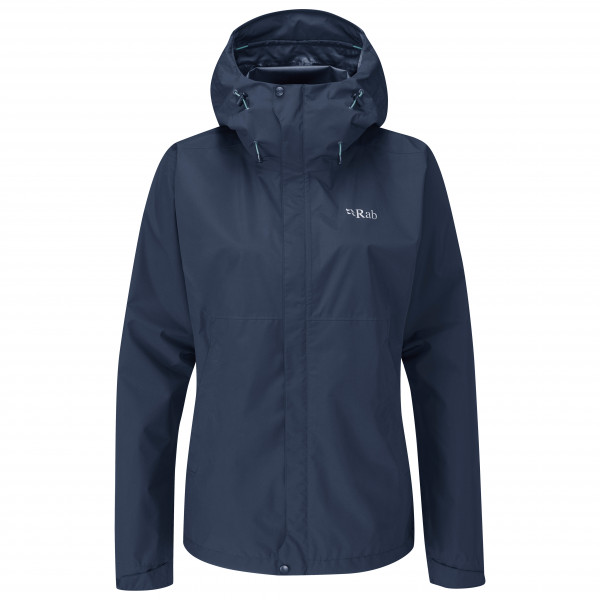 Image of Rab - Women"s Downpour Eco Jacket - Regenjacke Gr 12 blau'