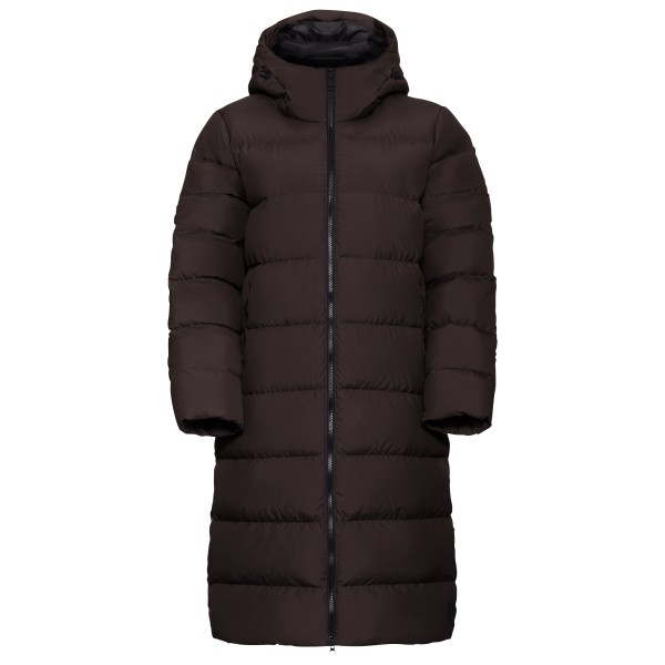Jack Wolfskin Women’ Frozen Palace Coat Lange jas Zwart