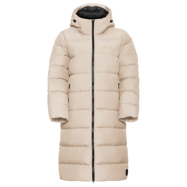 Jack Wolfskin Women’s Frozen Palace Coat Lange jas Beige