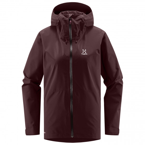 Image of Haglöfs - Women"s Aria Proof Jacket - Regenjacke Gr L;M;S;XL;XS beige;schwarz'