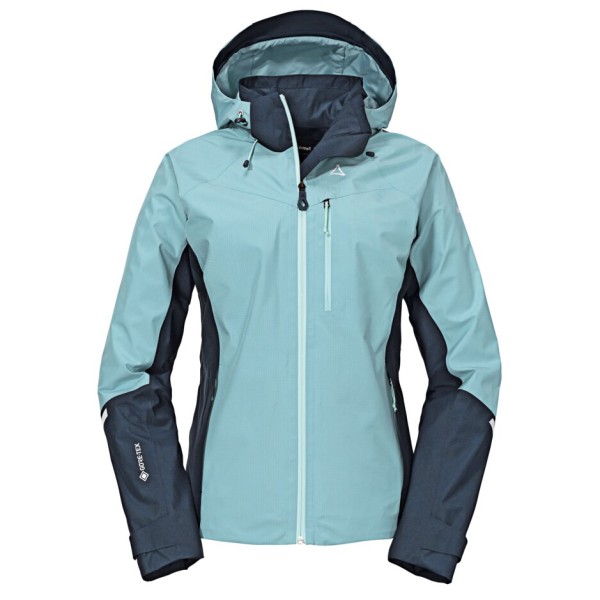 Image of Schöffel - Women's Jacket Kreuzjoch - Regenjacke Gr 34;36;38;40;42;44;46;48 blau;türkis/blau bei Bergfreunde.ch - der Outdoor Shop