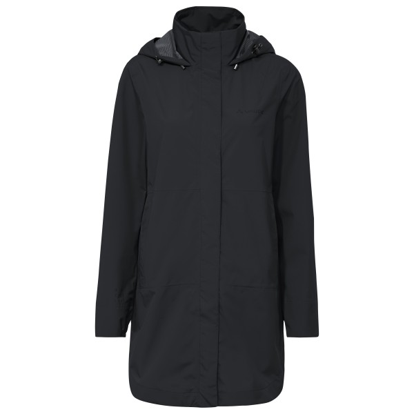 Vaude Mineo 2.5L Coat Regenjacke Women (Größe 44 |schwarz |wasserdicht)