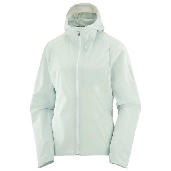 Image of Salomon - Women"s Bonatti Trail Jacket - Regenjacke Gr L grau'