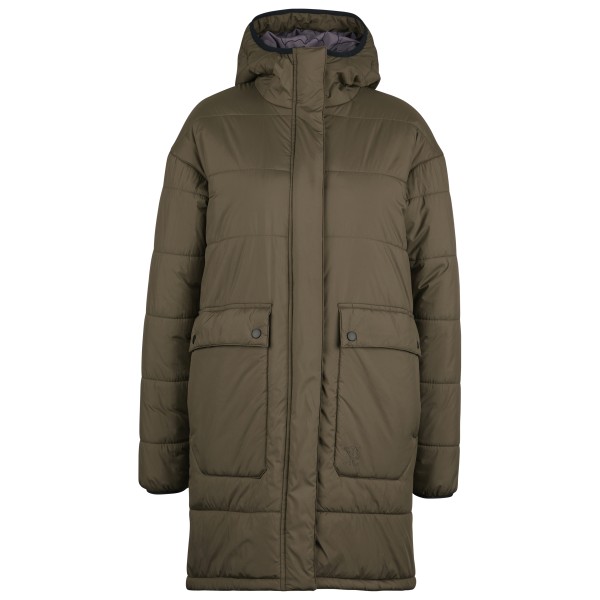 Image of Stoic - Women"s MountainWool StorboSt. Padded Coat - Mantel Gr 34;36;38;40;42;44 braun;schwarz'
