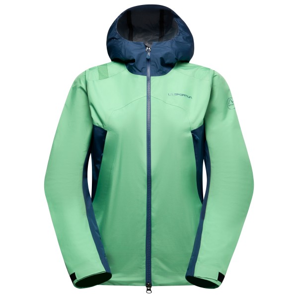 La Sportiva Women’s Discover Shell Jacket Regenjas Groen