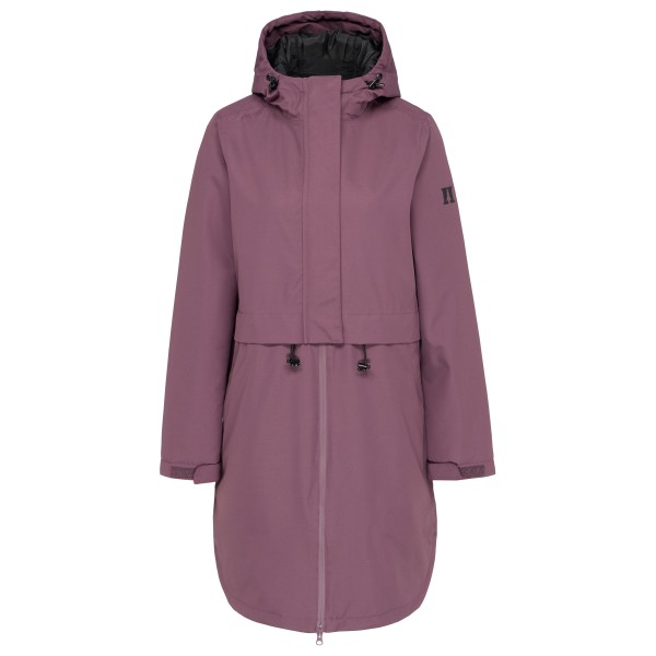Heber Peak Women’s SylvaHe. Loose Coat Lange jas dark Dk Berry