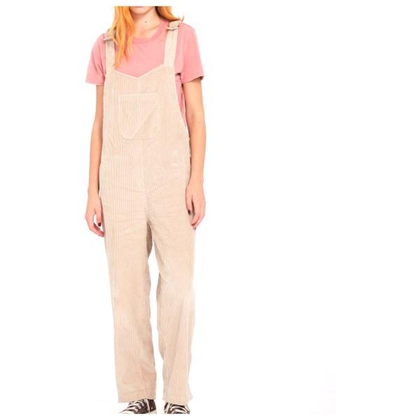 Image of Volcom - Women"s Stone Street Overall - Jumpsuit Gr L;M;S;XL;XS beige'