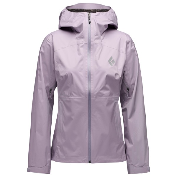 Regenjacke Black Diamond Fineline Stretch Shell Damen (Gr M |rosa |wasserdicht)