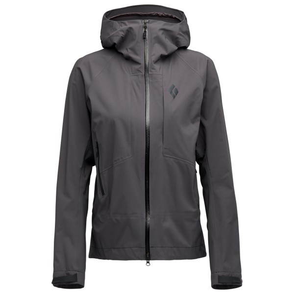 Image of Black Diamond - Women"s Highline Stretch Shell - Regenjacke Gr M;S;XS grau;lila'