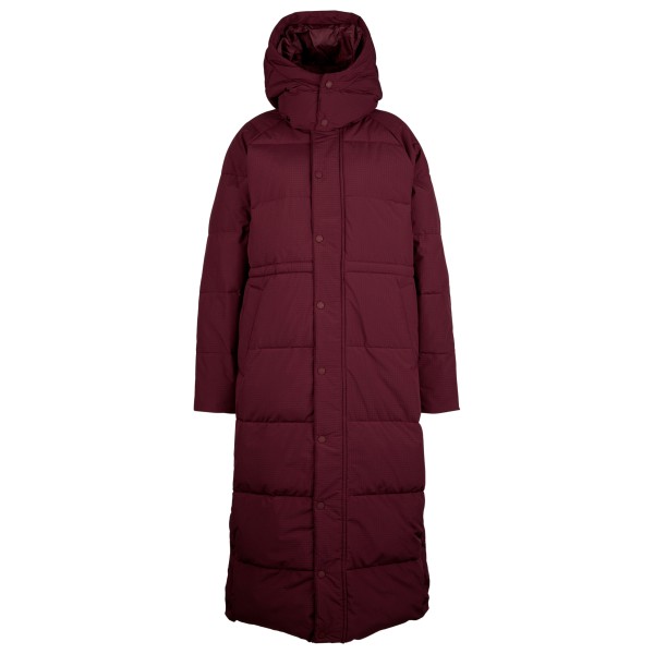 DEDICATED - Women's Long Puffer Jacket Karmas - Mantel Gr L rot