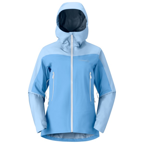 Norrøna Women’s Falketind GORE-TEX Jacket Regenjas Blauw