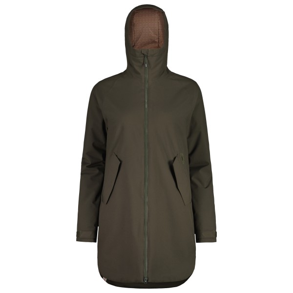 Maloja – Women’s KareckM. – Lange jas maat XS, Bruin