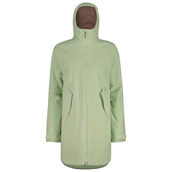 Mantel Maloja KareckM. Damen (Gr XS |grün |wasserdicht)