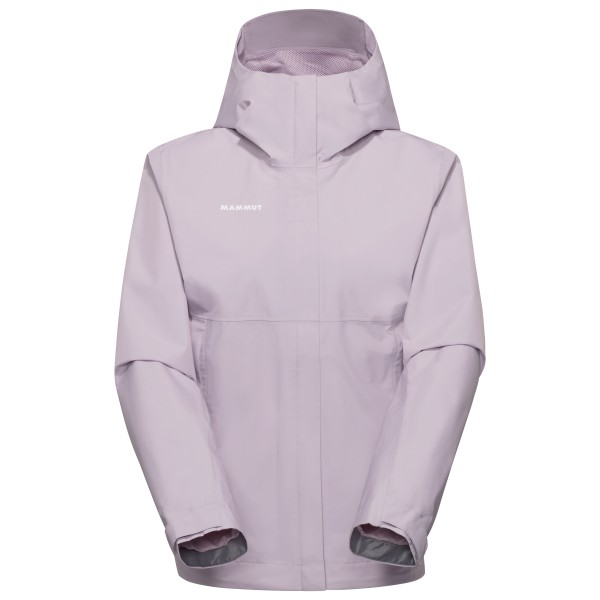 Mammut Treeline Light Hardshell Hooded Jacket Regenjacke Women (Größe M |lila |wasserdicht)