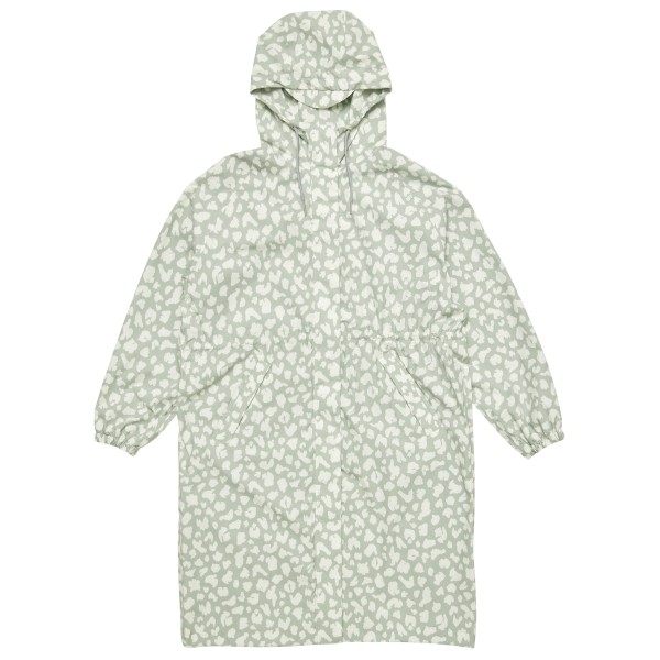 Mazine Women’s Oversized Rain Coat Recycled Fabric Lange jas Beige