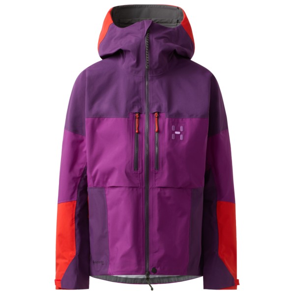 Haglöfs – Women’s Spitz GTX Pro II Jacket – Regenjas maat L, Purper