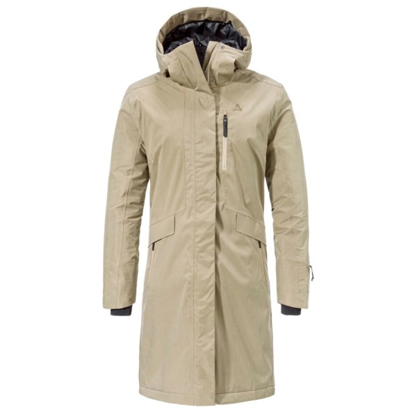 Mantel Schöffel Insulated Coat Kalmor Damen (Gr 44 |beige |wasserdicht)