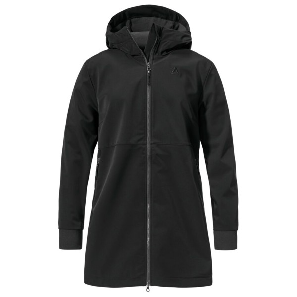 Schöffel Softshell Jacket Suavio Mantel Damen (Gr 40 |schwarz)