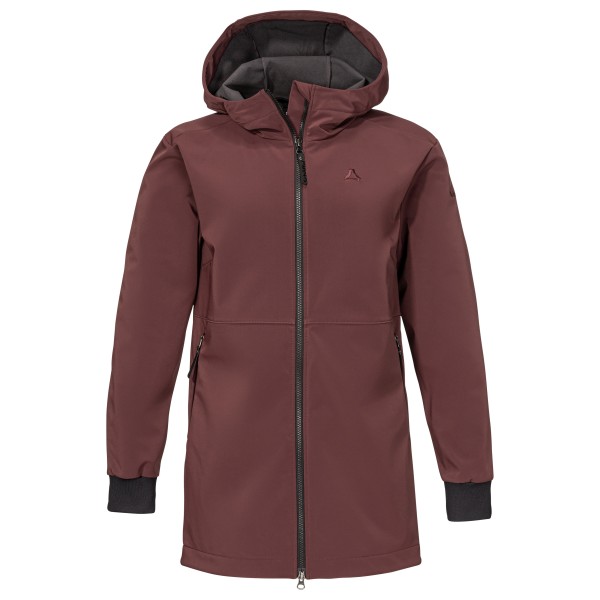 Schöffel Women’s Softshell Jacket Suavio Lange jas Bruin