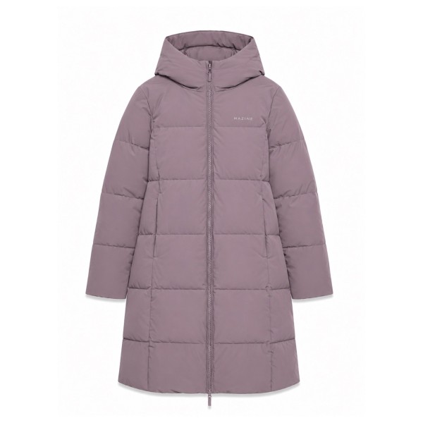 Mazine Women’s Basic Puffer Coat Lange jas Roze