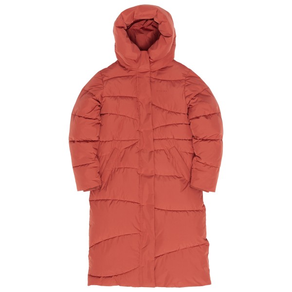 Mazine Waves Quilt Puffer Coat Mantel Women (Größe L |rot |wasserdicht)