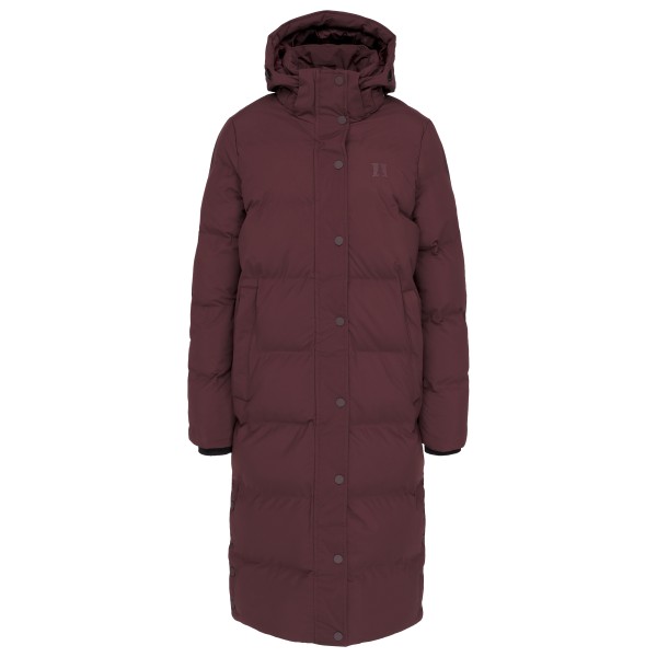 Heber Peak Women’s SylvaHe. Warm Puff Coat Lange jas Bruin