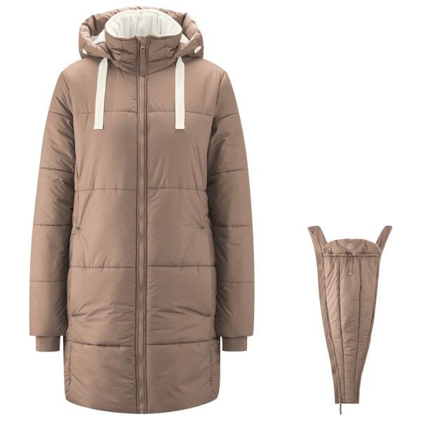 Mamalila Women’s Winter-Tragemantel Copenhagen Lange jas Bruin