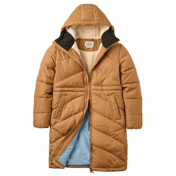 Passenger – Women’s Kinsey Recycled 2.0 Jacket – Lange jas maat , Bruin