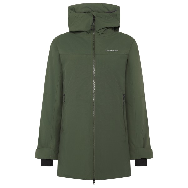Didriksons Women’s Marget Parka Lange jas Olijfgroen